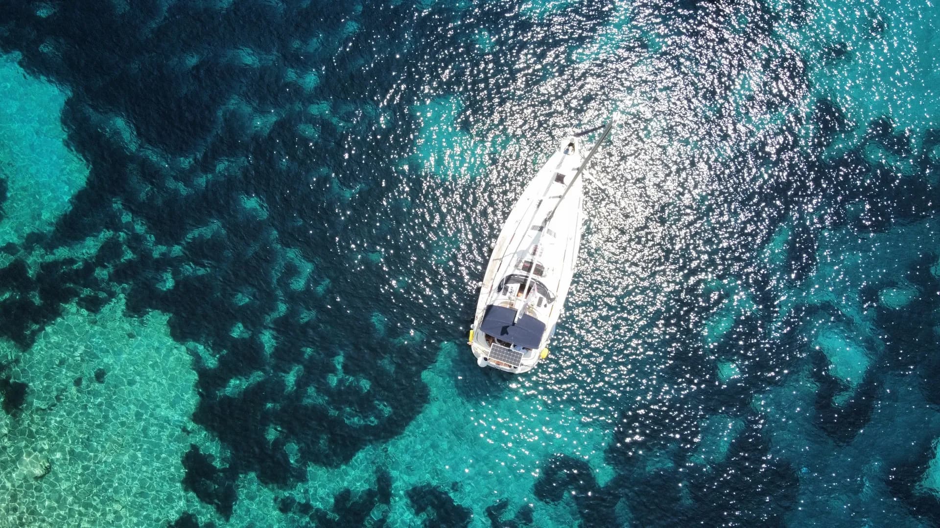 Sailing on open water